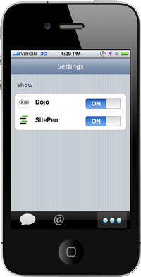 Dojo mobile TweetView ϵпγ֮  TweetView 