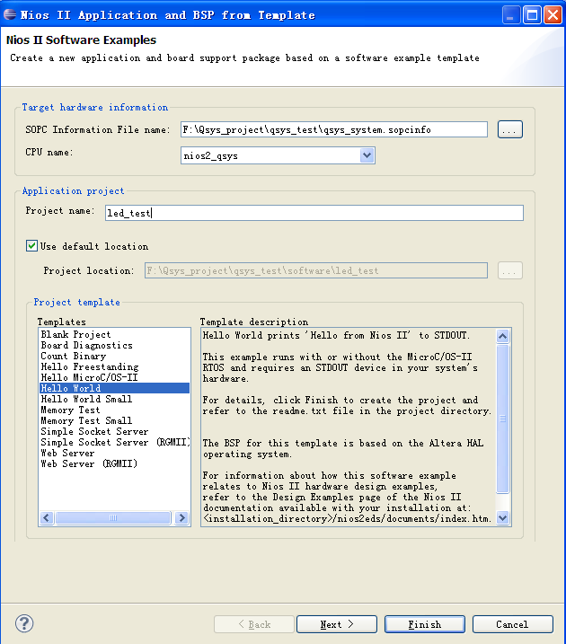 Qsys使用心得 Altera Qsys施用心得