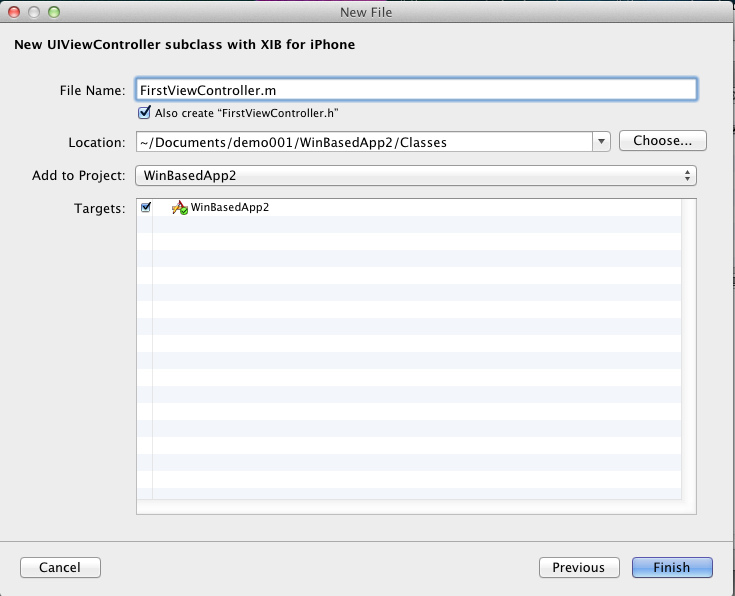透过Window-based Application创建项目(二)