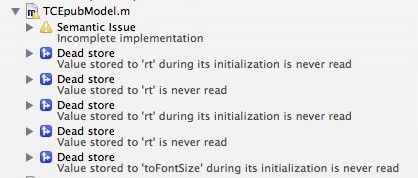 Xcode工具静态稽查分析代码