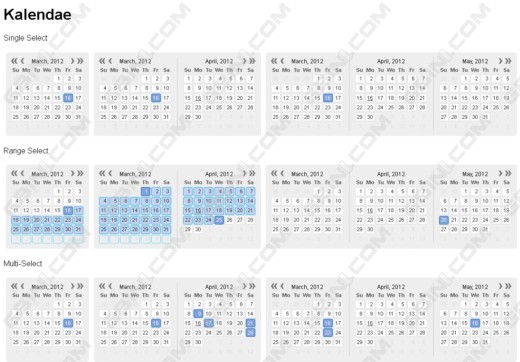 ǿĶѡ(date picker) - Kalendae