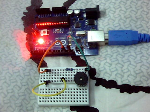 arduino蜂鸣器例证,arduino蜂鸣器例子