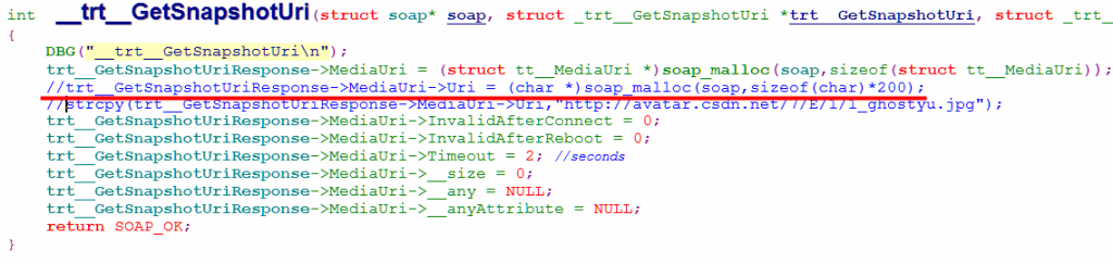 onvif�淶��ʵ�֣�onvif�������õ��Է��� �ͳ�����segmentation fault�쳣