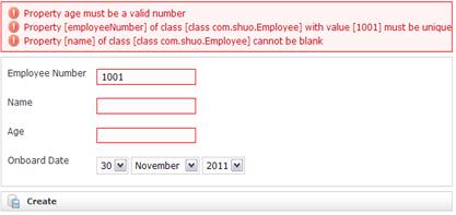 Ӧ�� Dojo �� Grails ����ʵ�����ݵ���ɾ�Ĳ飨CRUD��