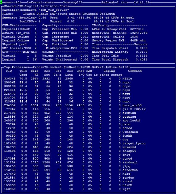 nmon ���ܣ����� AIX �� Linux ���ܵ���ѹ���