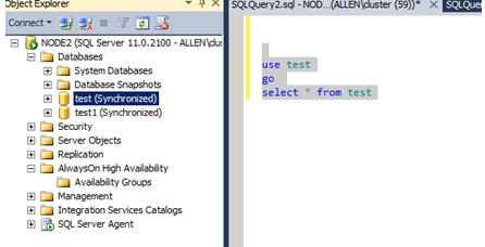 SQL Server 2012 Always on Availability Groups装配Step by step 3