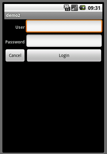 Android Layout之4：Table Layout