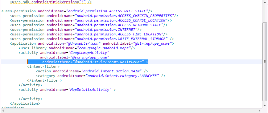 解决新版Eclipse Juno 在Android google 地图 开发时的 地图ViewStyle bug