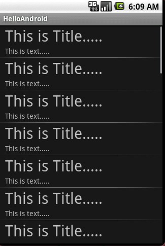 Android���Ż���ƪ֮ListView (һ)