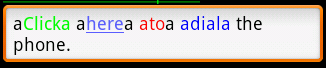 android中的spannable的运用