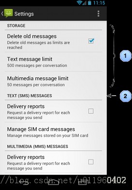 android developer API Guider之user interface-Settings（1）