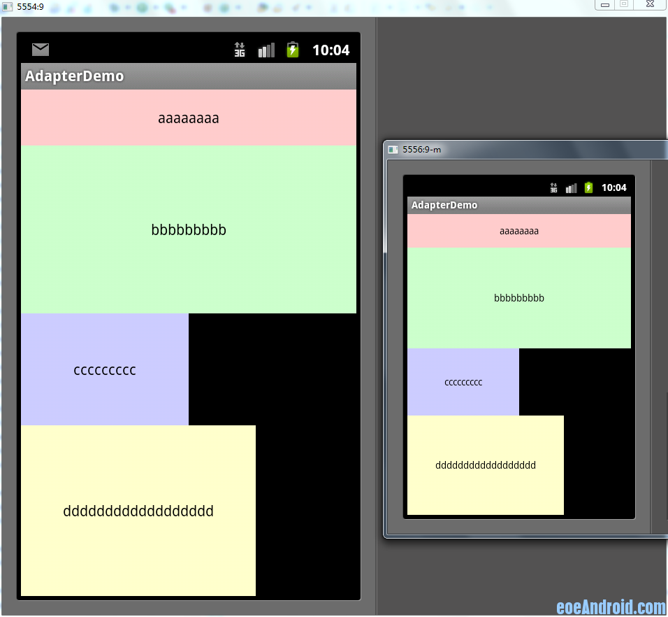 android：银屏自适应