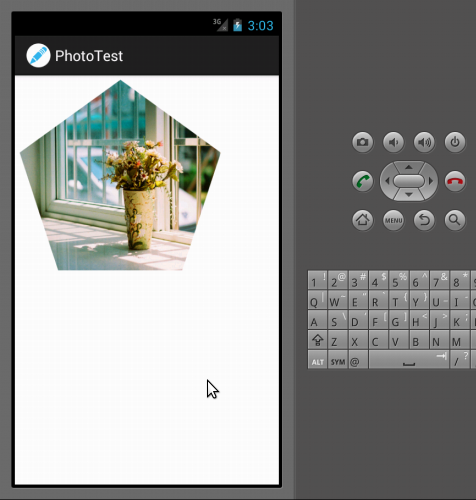 Android中作图圆角矩形图片及任意形状图片