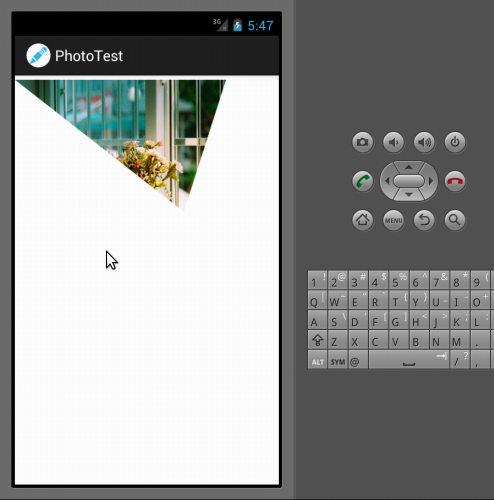 Android中作图圆角矩形图片及任意形状图片