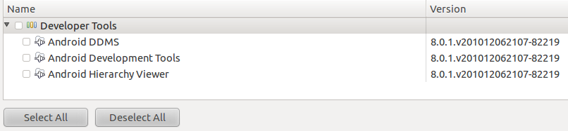 Ubuntu上Android sdk安装注意事项.