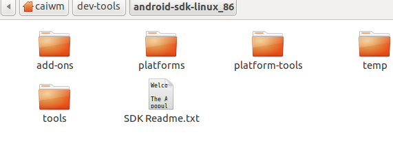 Ubuntu上Android sdk安装注意事项.