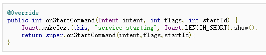 android  services 施用