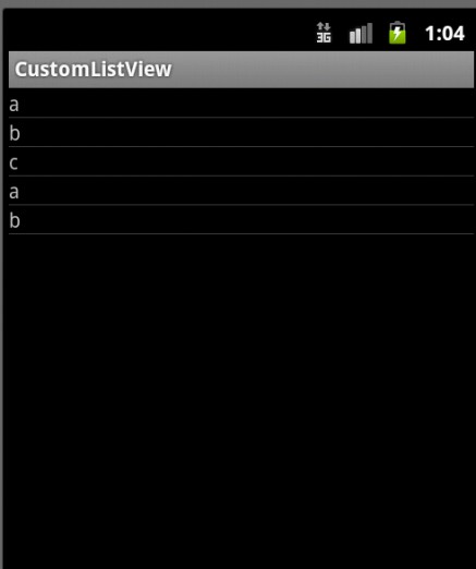 android listview 的上拉刷新