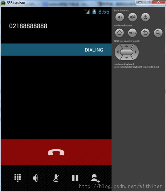 ��Android�����ǽ����¡�ʵ�ִ�绰����