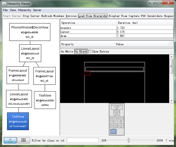 [Android UI界面] 转：学习Android界面设计的超级凶器HierarchyView.bat