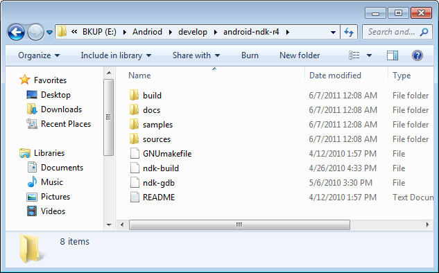 Windows环境停Android NDK环境搭建