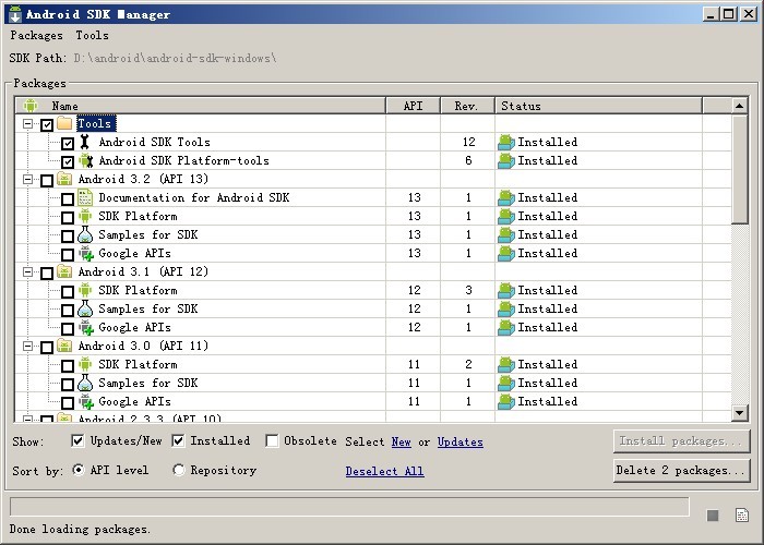 第一天遇到的,死活升级不了android sdk tools有关问题