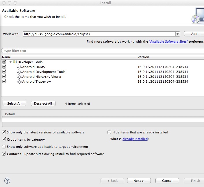 mac停搭建Android开发环境