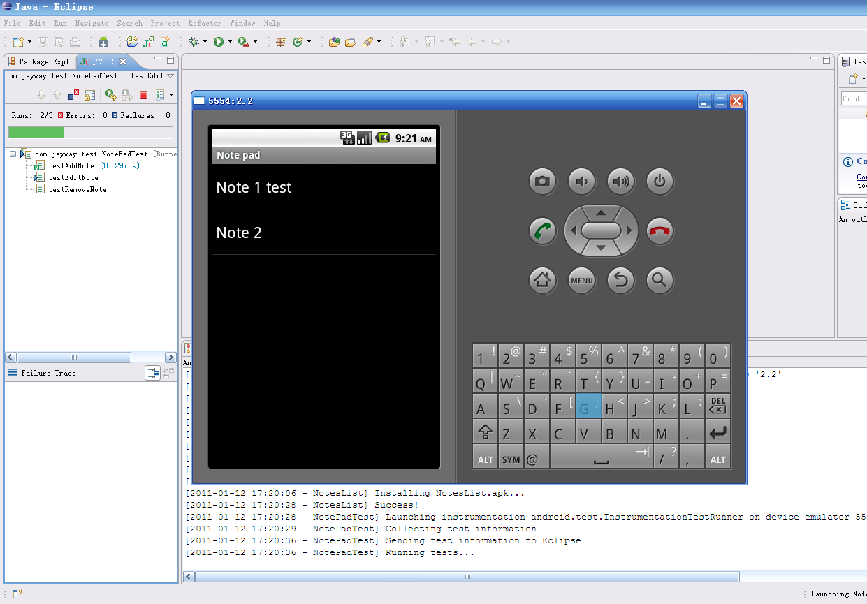 Robotium运用与Android自动化测试的研究