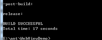 Ant自动化封装APK(1)-ANT,Android 环境配置与打包