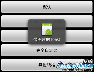 Android奇效，五种Toast详解