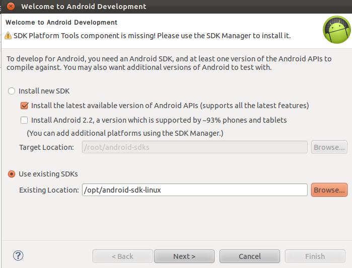 ubuntu上搭建android开发环境