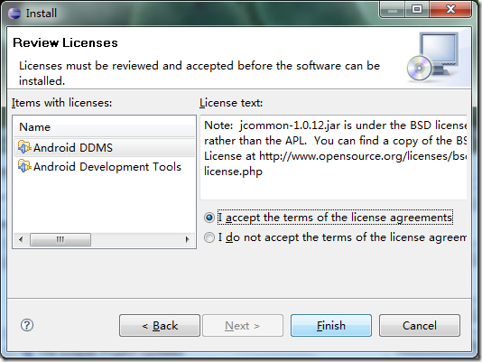 image windows 七配置android开发环境
