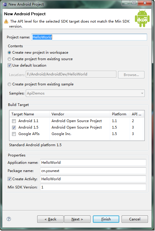 image windows 七配置android开发环境