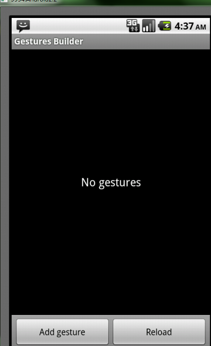Android-GestureOverlayView,����ʶ��
