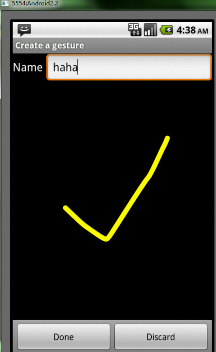 Android-GestureOverlayView,����ʶ��