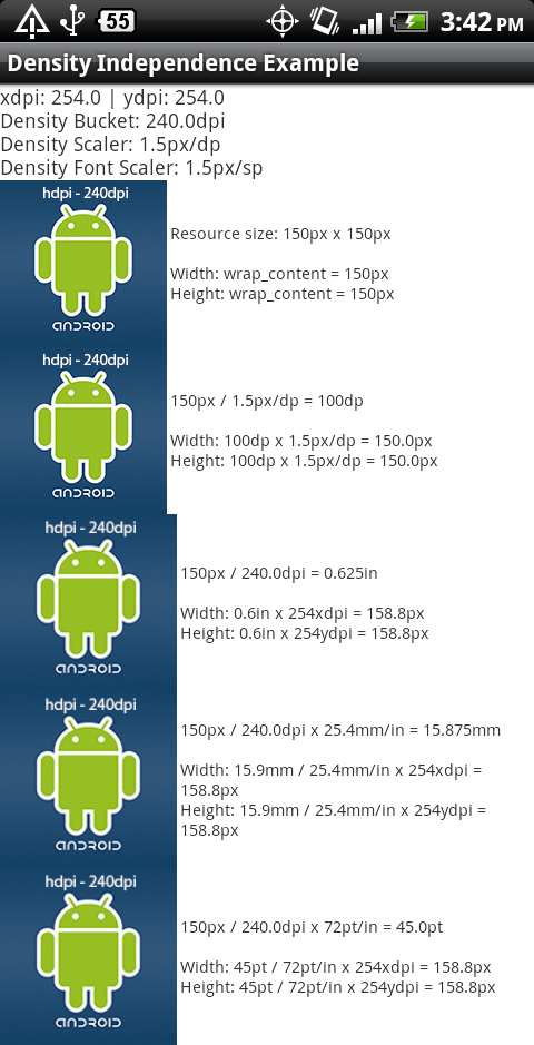 深入了解Android的密度独立性