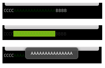 Android �Զ���TextView�ɵ������͵������