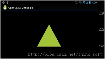 Android-OpenGL ES之运用投影和摄像机视图