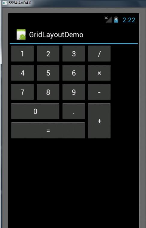 ǳ̸android4.0����֮GridLayout���