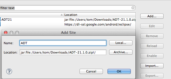 高速升级已安装的 Android SDK 和 ADT 插件
