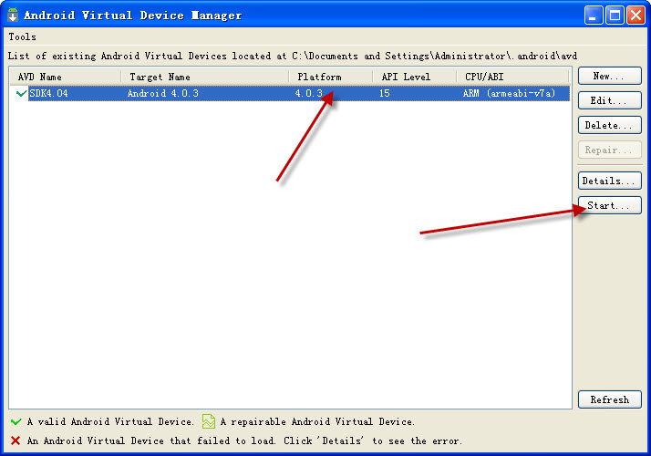 ��׿ģ����Android SDK 4.0.3 R2װ������ͼ�Ľ̳�