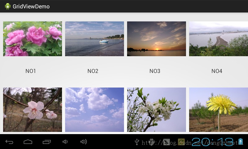 Android���ÿؼ�֮GridView��ʹ��