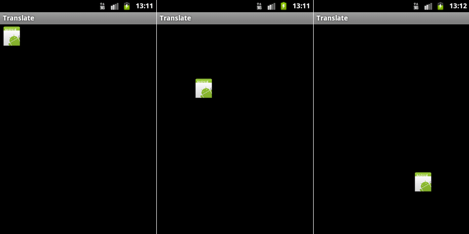 Android 卡通之补间动画