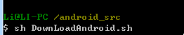在windows平台下 上载 android 源代码