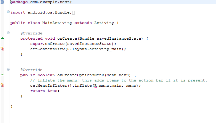 新建空的android施用工程报错R cannot be resolved to a variable