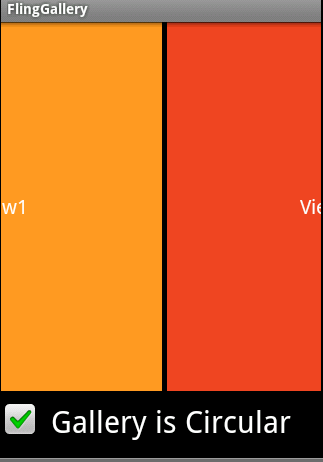 Android FlingGallery�����������϶�ʵ��