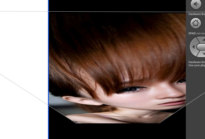Android 3D 旋转有关问题。求高人指点