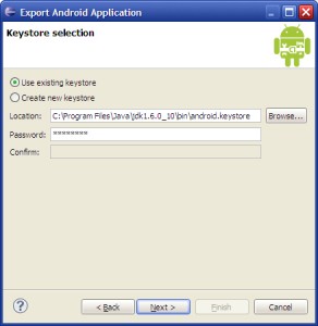 eclipse ��android��Ŀ��װ��ǩ����apk�ļ�