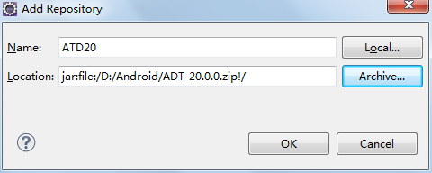 android开发环境装配ADT