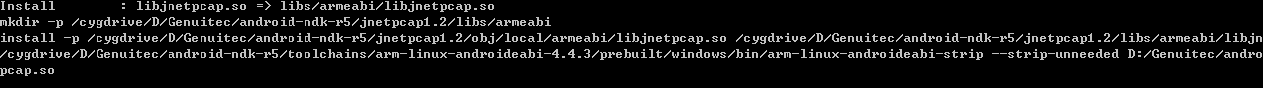 在android平台下编译libpcap-0.9.8 和 jnetpcap-1.2.rc1